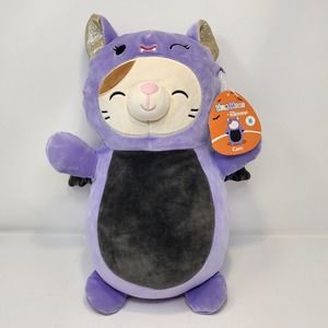 Hug Mees Squishmallows Cam the Cat Bat Costume 14" Plush Soft Toy Halloween New